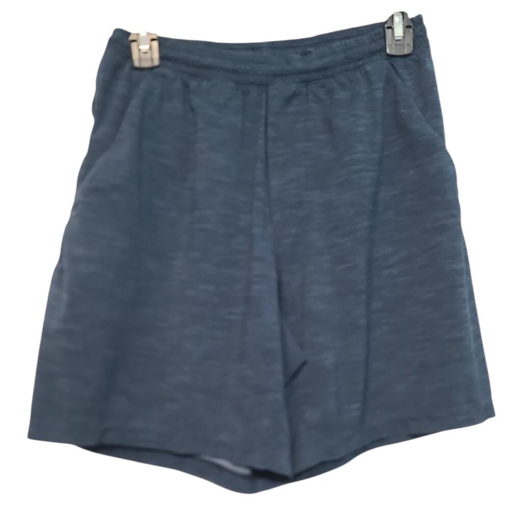 Lululemon Pace Breaker Linerless Short 9" Iron Blur Size M GUC Swift Fabric